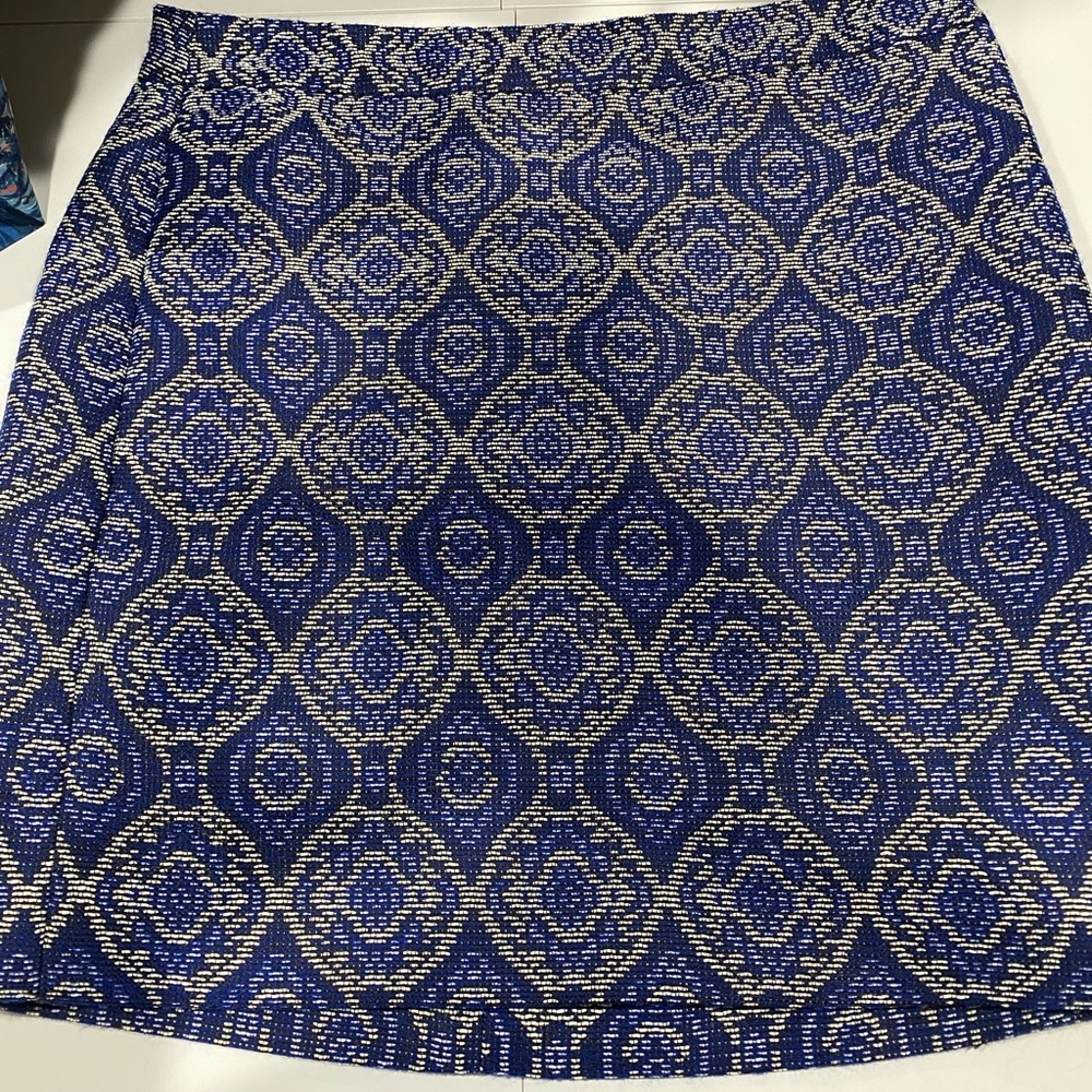 J. Crew satin lined mini skirt